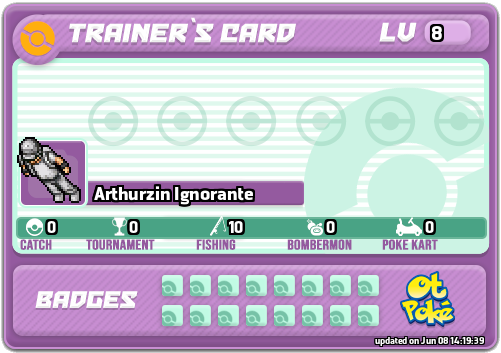 Arthurzin Ignorante Card otPokemon.com