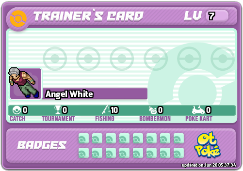 Angel White Card otPokemon.com