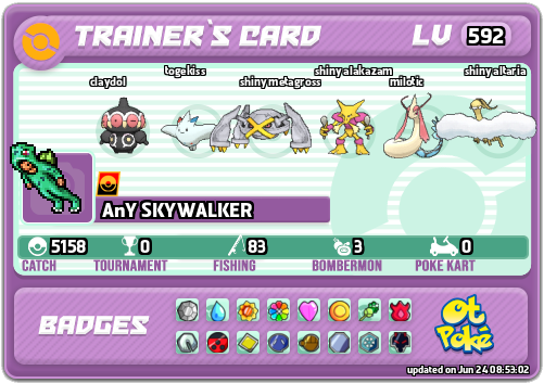 AnY SKYWALKER Card otPokemon.com