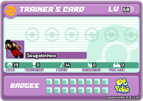 Sougatinhoo Card otPokemon.com