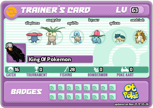 King Of Pokemon Card otPokemon.com