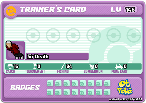 Sir Death Card otPokemon.com