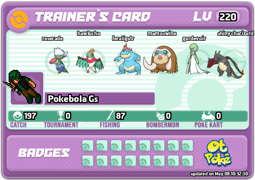 Pokebola Gs Card otPokemon.com