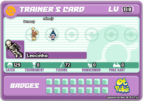 Leocinho Card otPokemon.com