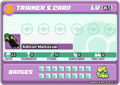 Adilson Malkavian Card otPokemon.com