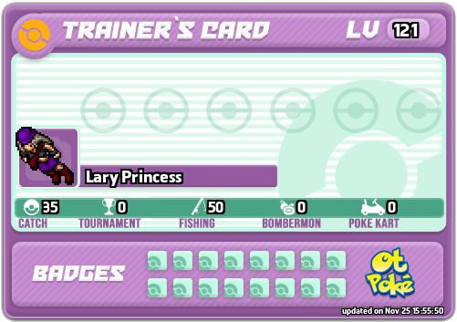 Lary Princess Card otPokemon.com