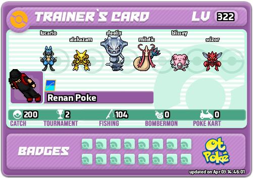 Renan Poke Card otPokemon.com