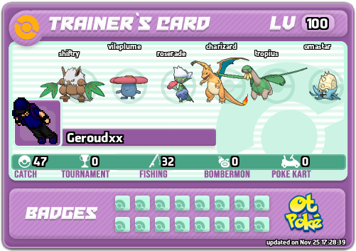 Geroudxx Card otPokemon.com