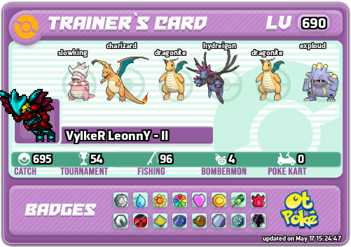 VylkeR LeonnY - II Card otPokemon.com