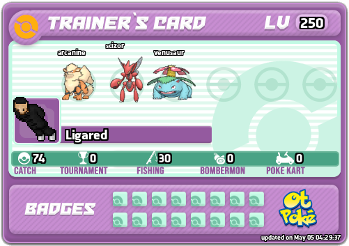 Ligared Card otPokemon.com