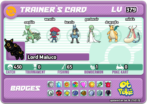 Lord Maluco Card otPokemon.com