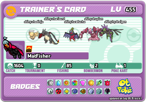 MatFisher Card otPokemon.com