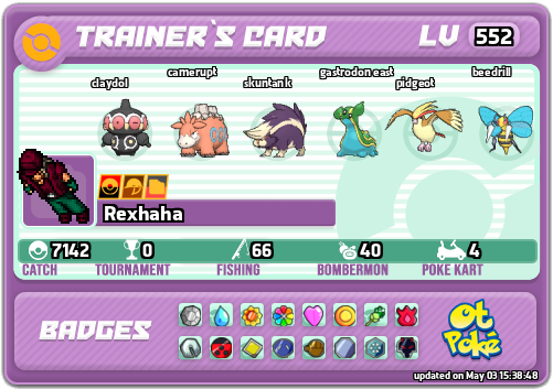 Rexhaha Card otPokemon.com