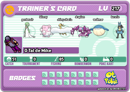 O Tal de Mike Card otPokemon.com