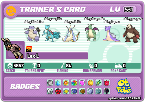 Lex L Card otPokemon.com