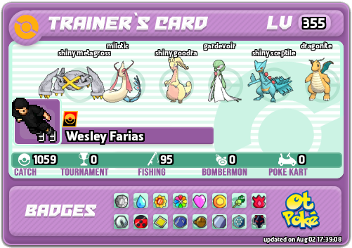 Wesley Farias Card otPokemon.com