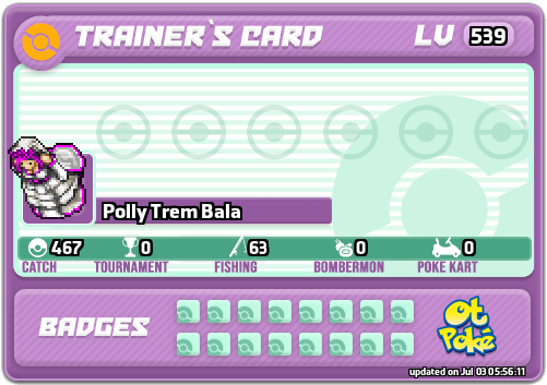 Polly Trem Bala Card otPokemon.com