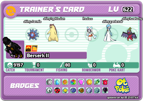 Berserk II Card otPokemon.com