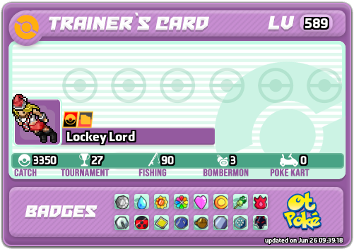 Lockey Lord Card otPokemon.com