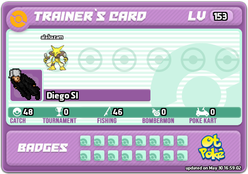 Diego Sl Card otPokemon.com