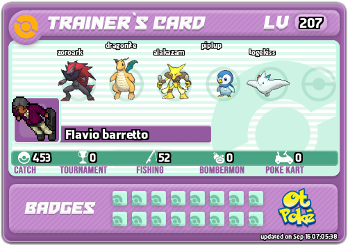 Flavio barretto Card otPokemon.com