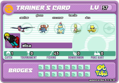 elisa Card otPokemon.com