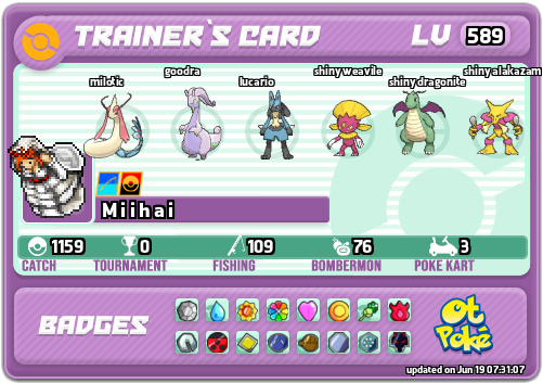M i i h a i Card otPokemon.com