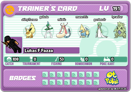 Lukas F Fazza Card otPokemon.com