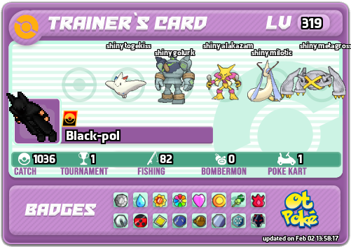 Black-pol Card otPokemon.com