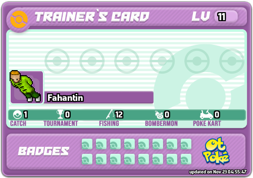 Fahantin Card otPokemon.com