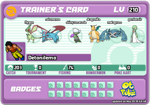 Detonilemo Card otPokemon.com