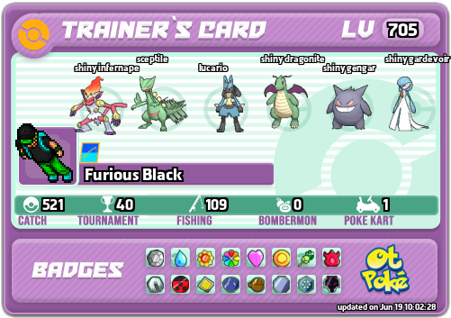 Furious Black Card otPokemon.com