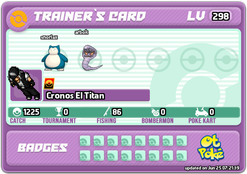 Cronos El Titan Card otPokemon.com