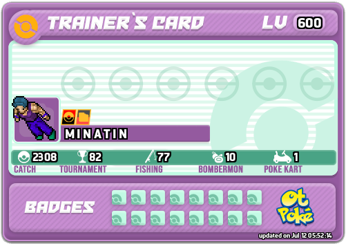M I N A T I N Card otPokemon.com