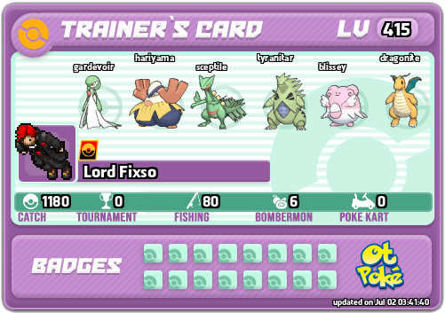 Lord Fixso Card otPokemon.com