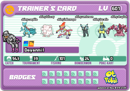 Dayanni I Card otPokemon.com