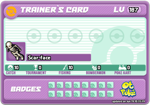 Scar-face Card otPokemon.com