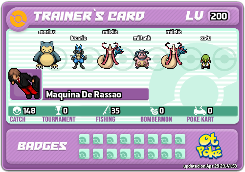 Maquina De Rassao Card otPokemon.com