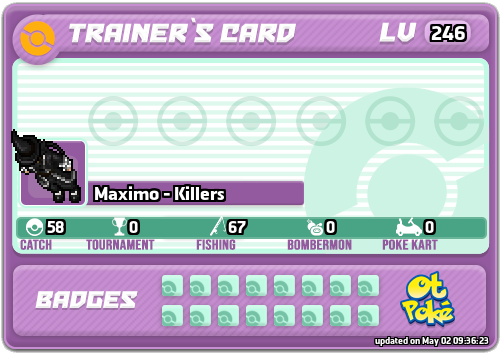 Maximo - Killers Card otPokemon.com