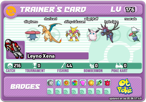 Leyno Xena Card otPokemon.com