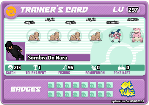 Sombra Do Nara Card otPokemon.com