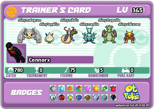 Connorx Card otPokemon.com