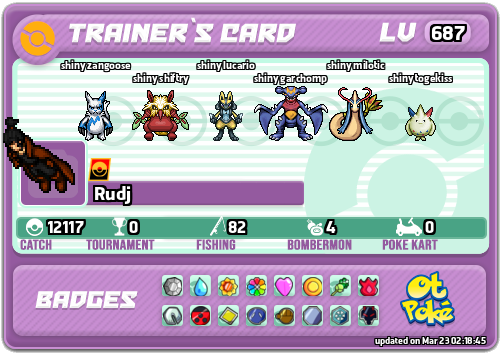 Rudj Card otPokemon.com