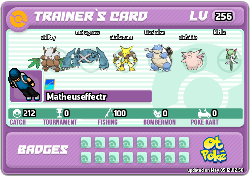 Matheuseffectr Card otPokemon.com