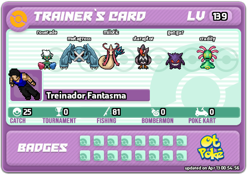 Treinador Fantasma Card otPokemon.com
