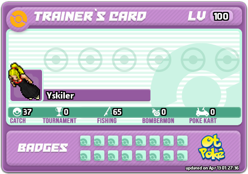 Yskiler Card otPokemon.com