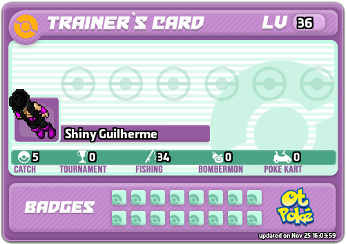 Shiny Guilherme Card otPokemon.com