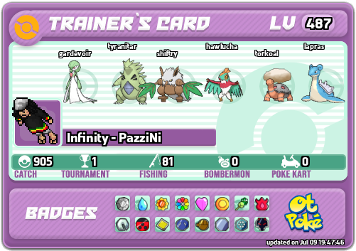 Infinity - PazziNi Card otPokemon.com