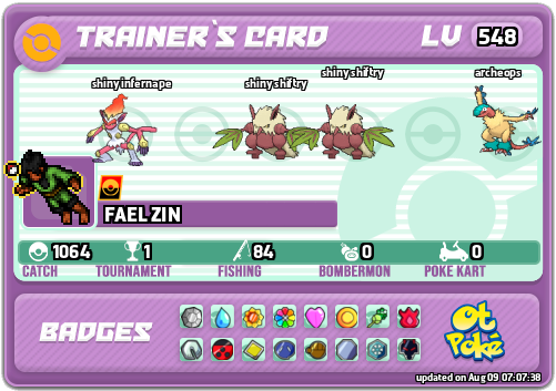 FAEL ZIN Card otPokemon.com