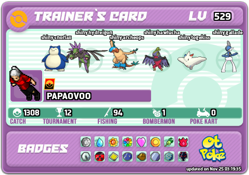 PAPAOVOO Card otPokemon.com